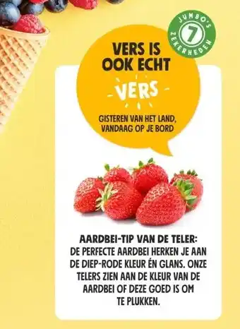 Jumbo Aardbeien aanbieding