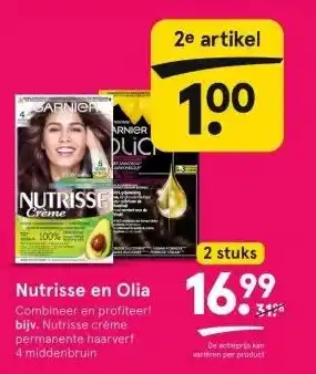 Etos Nutrisse en Olia aanbieding