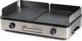 Bol.com DOMO DO9259G Barbecue Genius - 2 temperatuurzones - 2400 W aanbieding