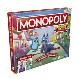 Bol.com Monopoly Junior - 2-in-1 spel - Bordspel aanbieding