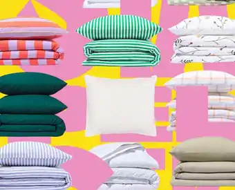 HEMA Alle bedtextiel hoofdkussens en dekbedden aanbieding