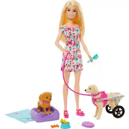 Bol.com Barbie Hondenduo - Met puppy en grote hond - Barbiepop aanbieding