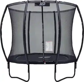 Bol.com Senz Sports Trampoline met Veiligheidsnet - 204 cm - J5000 Series - Trampoline met Elastieken aanbieding