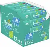 Bol.com Pampers Fresh Clean Billendoekjes - 12 x 52 Doekjes aanbieding