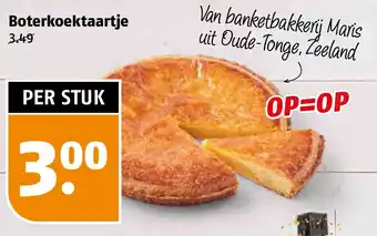 Poiesz Boterkoektaartje aanbieding