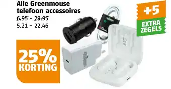 Poiesz Alle Greenmouse telefoon accessoires aanbieding