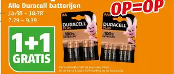 Poiesz Alle Duracell batterijen aanbieding