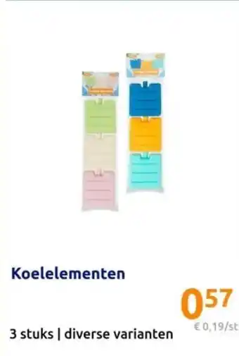 Action Koelelementen aanbieding