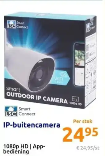 Action IP-buitencamera 1080p HD | App- bediening aanbieding