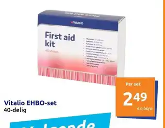 Action Vitalio EHBO-set aanbieding