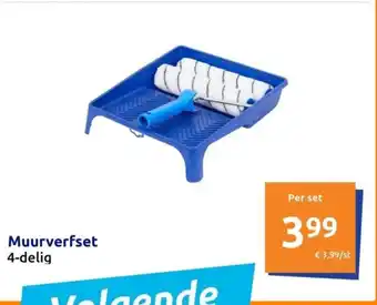 Action Muurverfset aanbieding