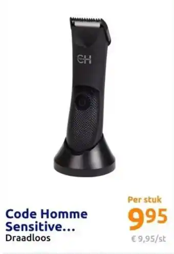 Action Code Homme Sensitive... aanbieding