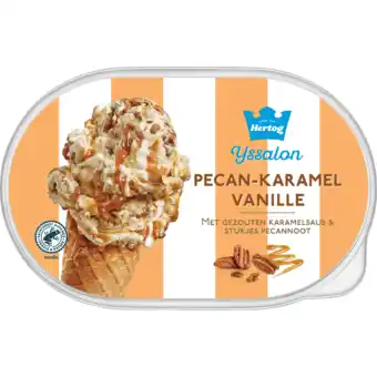 Jumbo Hertog Yssalon Pecan-Karamel Vanille 825ml aanbieding