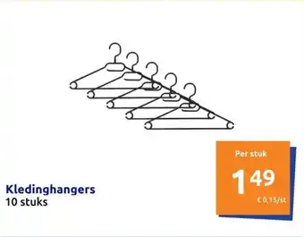 Action Kledinghangers aanbieding