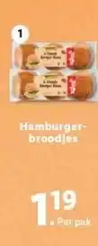 Lidl Hamburger- broodjes aanbieding