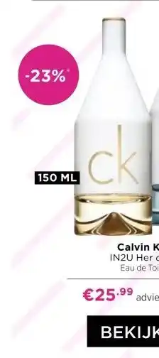 ICI Paris XL Calvin Klein aanbieding
