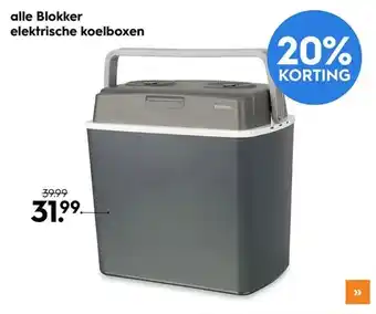 Blokker alle Blokker elektrische koelboxen aanbieding