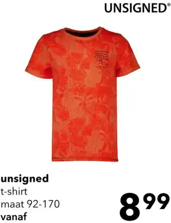 Scapino unsigned t-shirt aanbieding