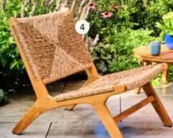 Intratuin Loungestoel Floor. 81 x 60 x 71,5 cm. aanbieding