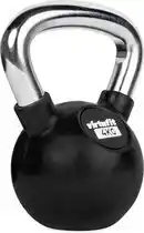 Bol.com VirtuFit Kettlebell - Rubber/Chroom - 4 kg aanbieding