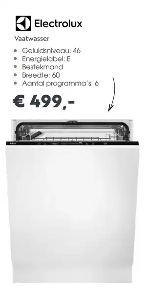 Superkeukens Electrolux Vaatwasser aanbieding