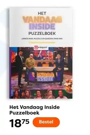 The Read Shop Het Vandaag Inside Puzzelboek aanbieding