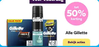 Plein.nl Alle Gillette aanbieding