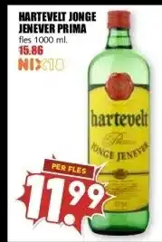 MCD Supermarkt HARTEVELT JONGE JENEVER PRIMA aanbieding