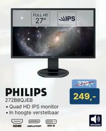 Levix Computershop Philips 272B8QJEB aanbieding