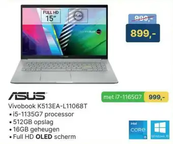 Levix Computershop Asus Vivobook K513EA-L11068T aanbieding