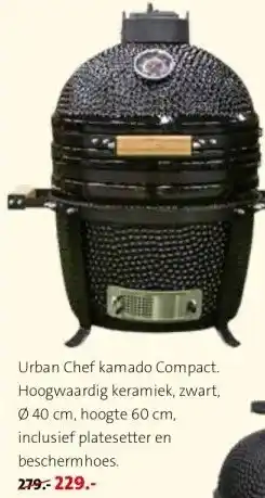 Intratuin Urban Chef kamado Compact. aanbieding