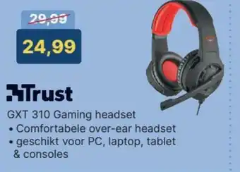 Levix Computershop Trust GXR 310 Gaming headset aanbieding