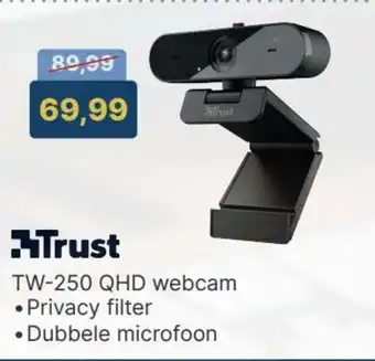 Levix Computershop Trust TW-250 QHD webcam aanbieding