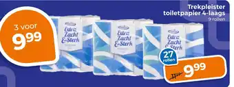 Trekpleister Trekpleister toiletpapier 4-laags aanbieding