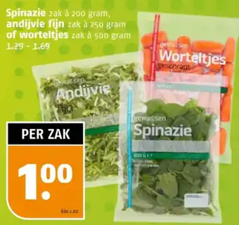 Poiesz Spinazie aanbieding