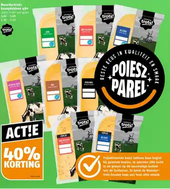 Poiesz Noordertrots kaasplakken 48+ aanbieding