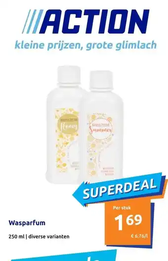 Action Wasparfum aanbieding