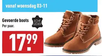 ALDI Gevoerde boots aanbieding