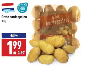 ALDI Grote aardappelen 3kg aanbieding