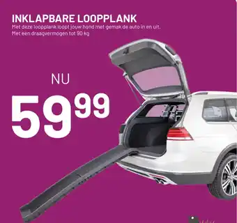 Pets & Co INKLAPBARE LOOPPLANK aanbieding