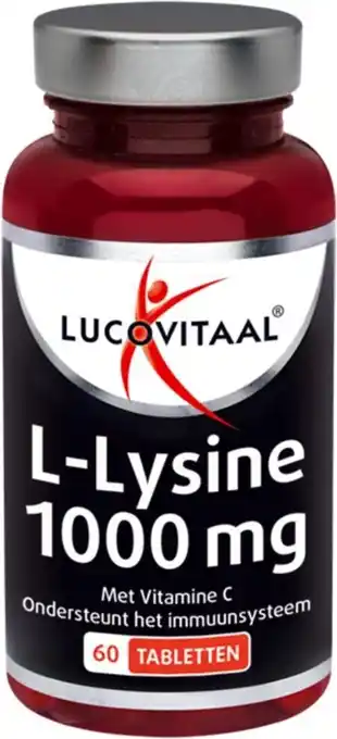 Wehkamp Lucovitaal L-Lysine One a Day 1000mg - 60 tabletten aanbieding