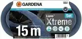 Coolblue Gardena Textielslang Liano Xtreme 15 m Set aanbieding