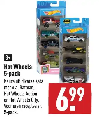 ALDI Hot Wheels 5-pack aanbieding