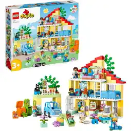 Bol.com LEGO DUPLO 3in1 Familiehuis Poppenhuis - 10994 aanbieding