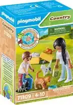 Bol.com PLAYMOBIL Country Kattenfamilie - 71309 aanbieding