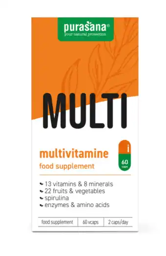 De Online Drogist Purasana Multivitamine Capsules aanbieding