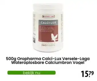 Zooplus 2x750g Versele-Laga Exotische Noten voor Papegaaien aanbieding