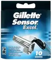 Wehkamp Gillette Sensor Excel - 10 Scheermesjes aanbieding