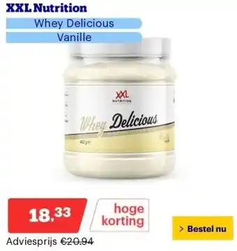 Bol.com XXL Nutrition aanbieding