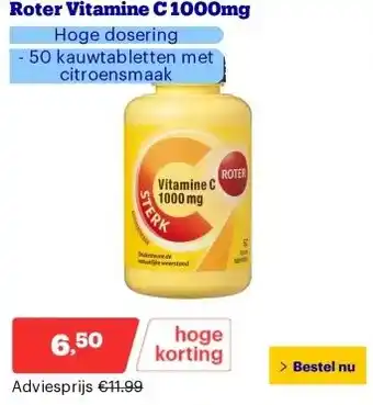 Bol.com Roter Vitamine C 1000mg aanbieding